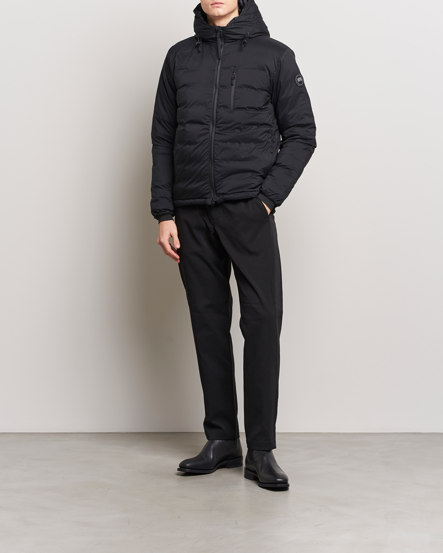 Heren | Jassen | Canada Goose Black Label | Lodge Hoody Black
