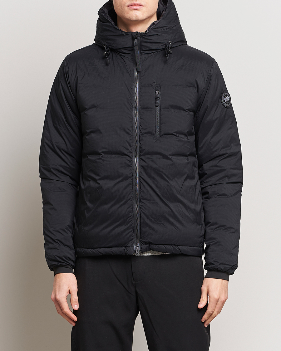 Heren | Minimalistische jassen | Canada Goose Black Label | Lodge Hoody Black