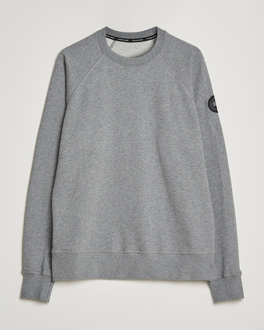 Heren | Truien | Canada Goose Black Label | Huron Crewneck Stone Heather