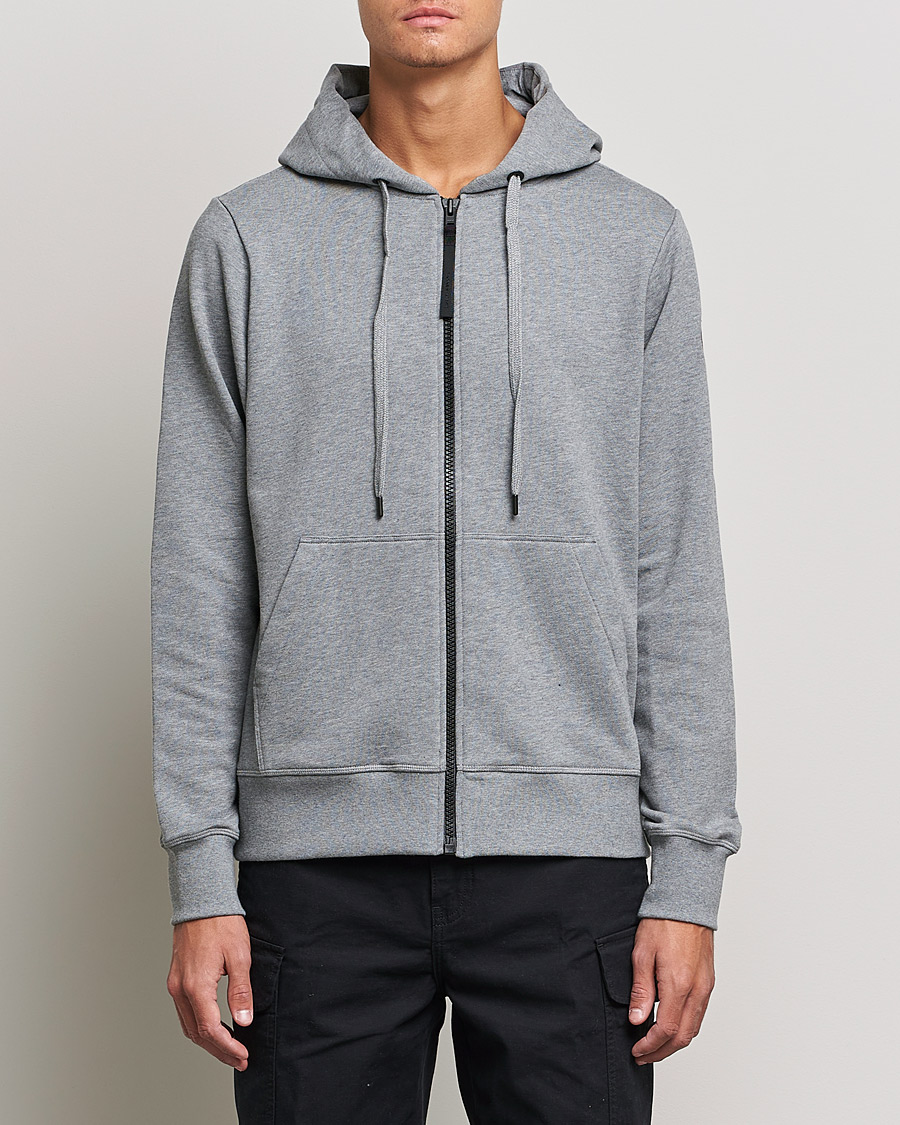 Heren |  | Canada Goose Black Label | FZ Loopback Hoody Stone Heather