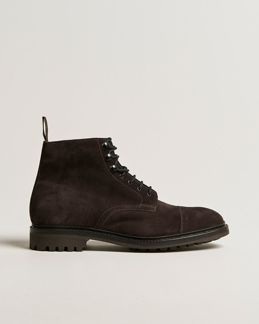 Heren | Loake 1880 Sedbergh Suede Derby Boot Dark Chocolate | Loake 1880 | Sedbergh Suede Derby Boot Dark Chocolate