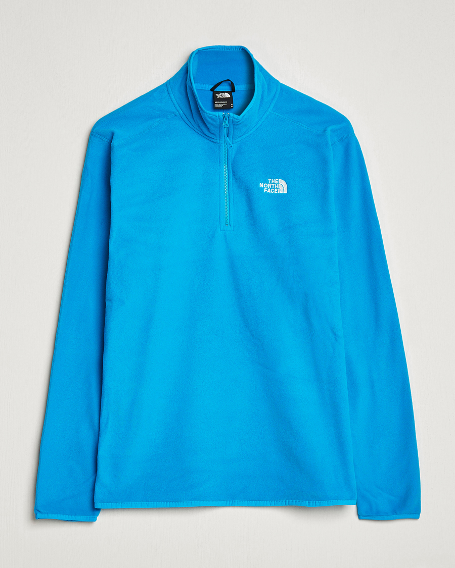 Heren | Truien | The North Face | 100 Glacier 1/4 Zip Acoustic Blue