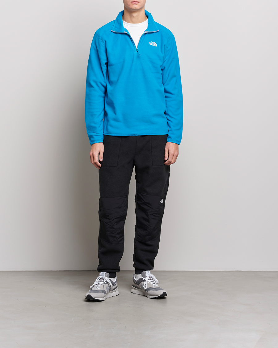 Heren | Truien | The North Face | 100 Glacier 1/4 Zip Acoustic Blue