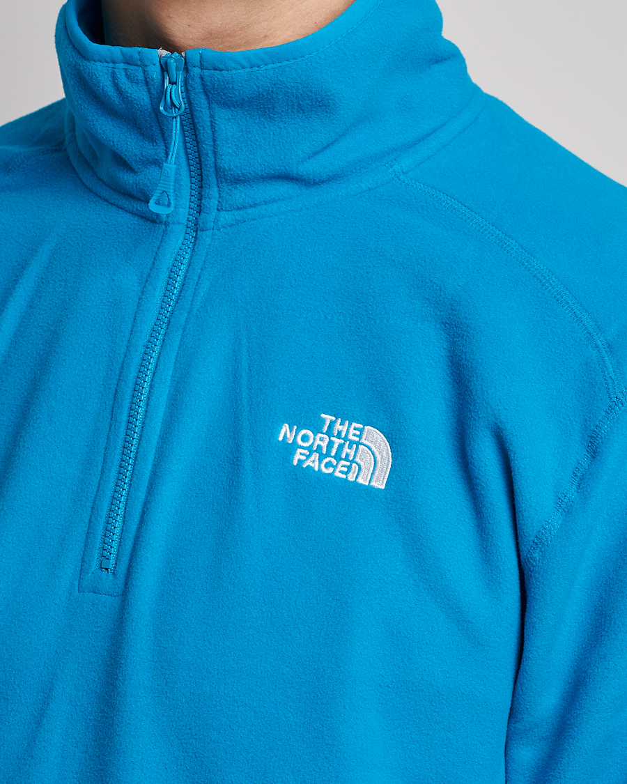 Heren | Truien | The North Face | 100 Glacier 1/4 Zip Acoustic Blue