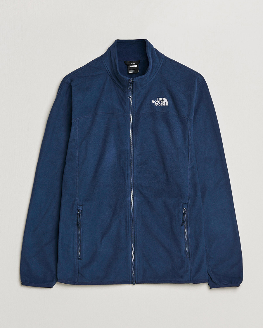 Heren | Truien | The North Face | 100 Glacier Full Zip Summit Navy