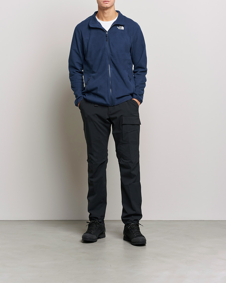 Heren | Truien | The North Face | 100 Glacier Full Zip Summit Navy