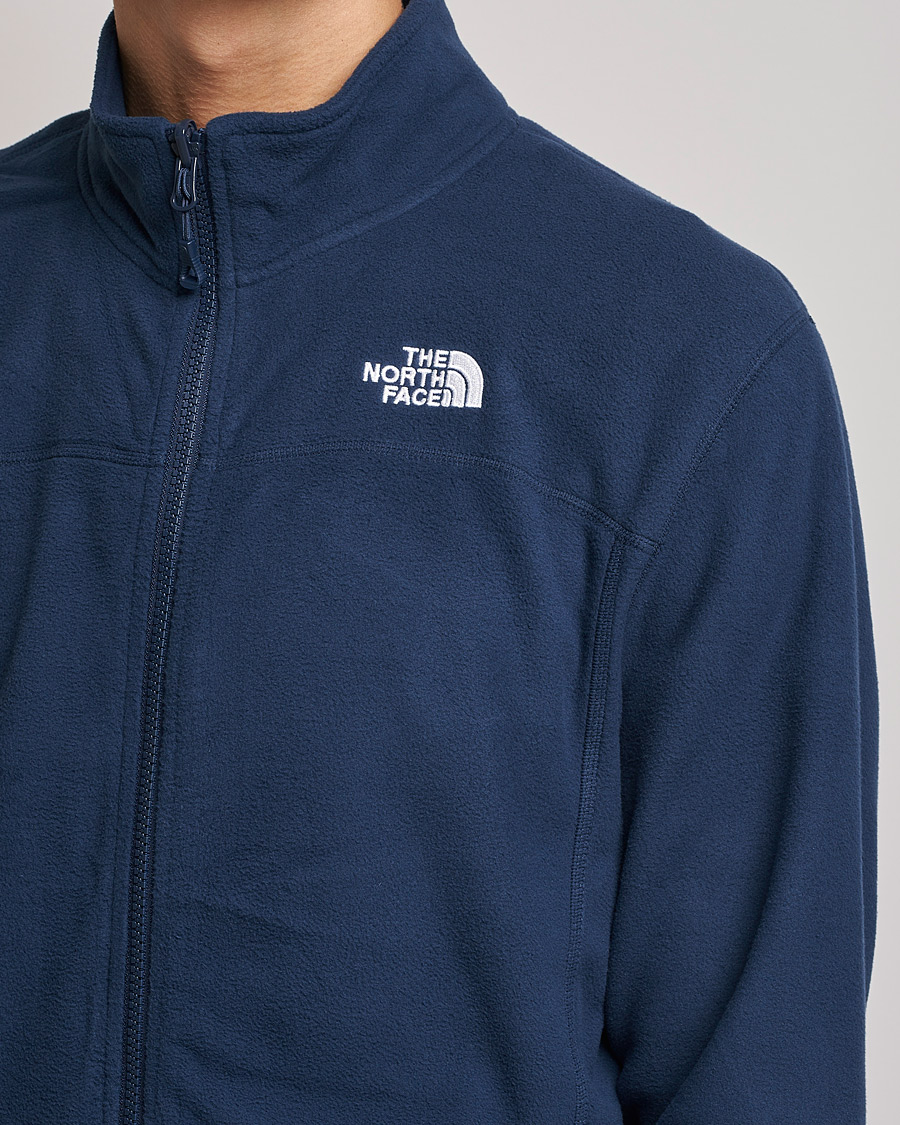 Heren | Truien | The North Face | 100 Glacier Full Zip Summit Navy