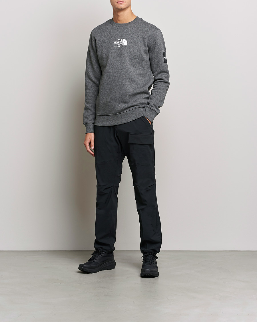 Heren | Truien | The North Face | Fine Crew Neck Sweatshirt Grey Heather