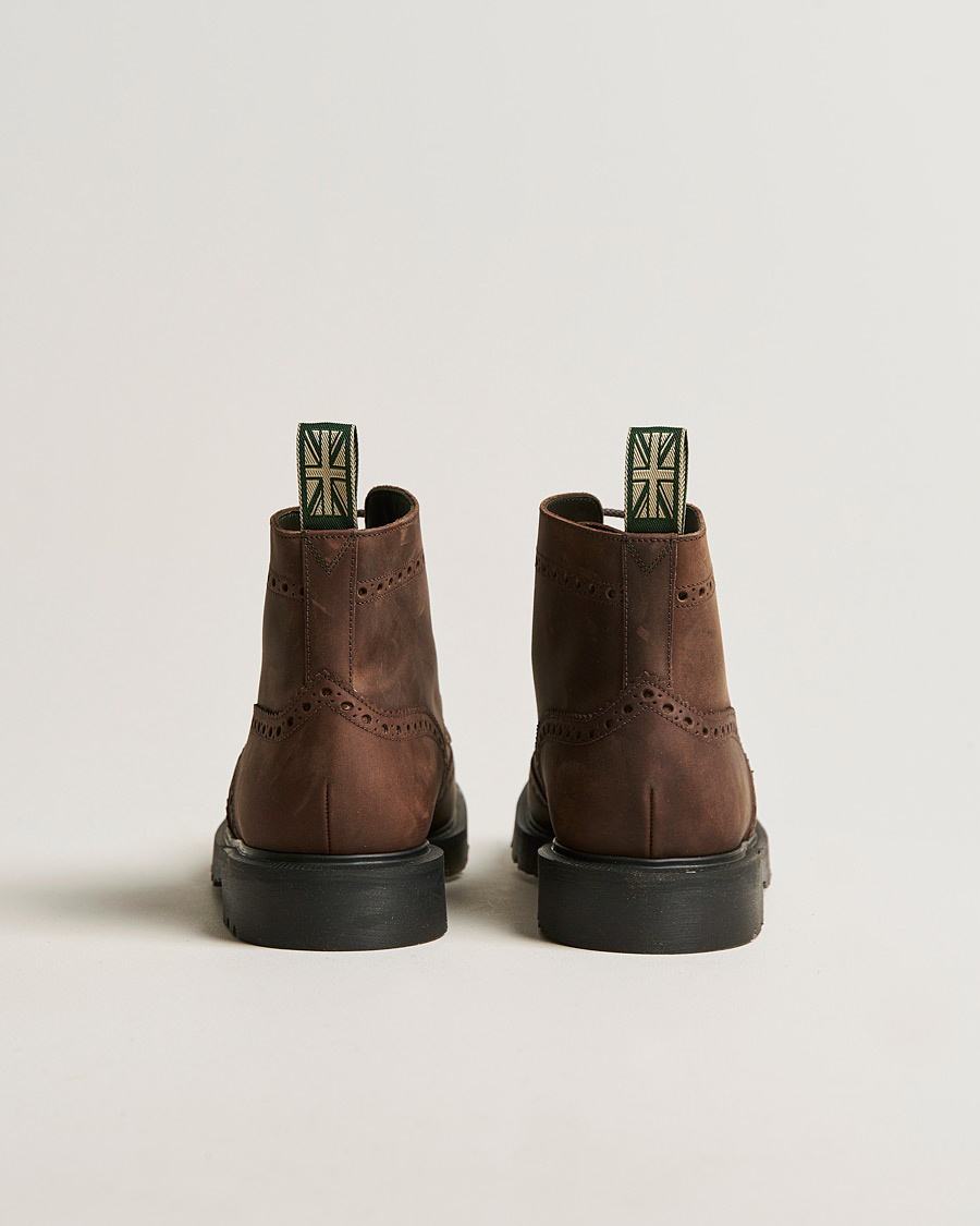 Heren | Design Loake Gage Heat Sealed Brogue Boot Brown | Design Loake | Gage Heat Sealed Brogue Boot Brown