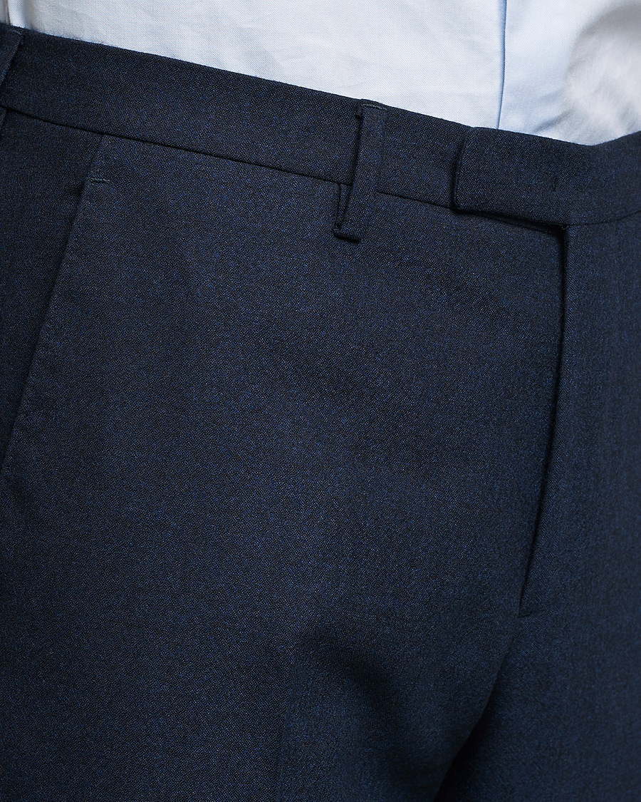 Heren | Pakken | Boglioli | K Jacket DB Flannel Suit Navy