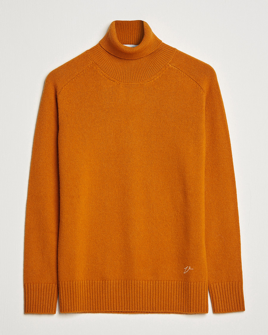 Heren | Truien | Valstar | Cariaggi Cashmere Rollneck Orange