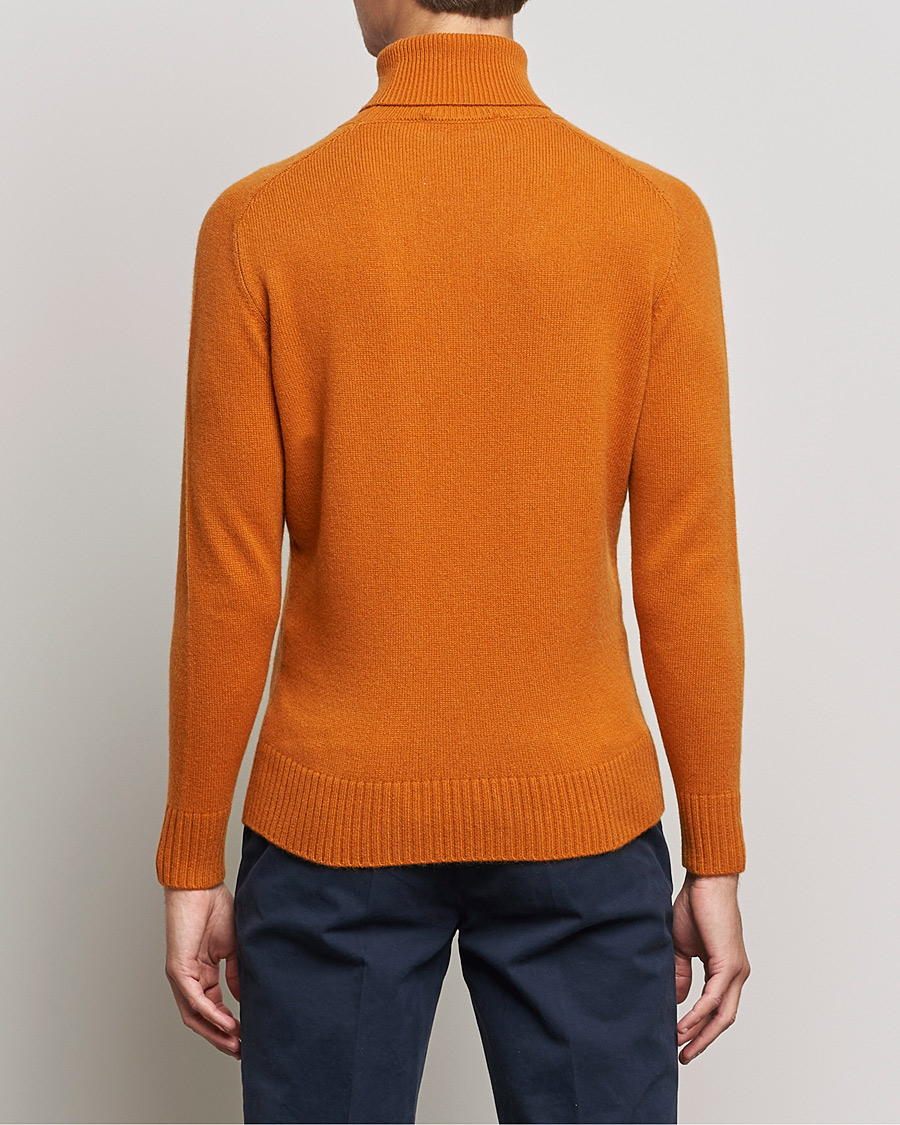 Heren | Truien | Valstar | Cariaggi Cashmere Rollneck Orange