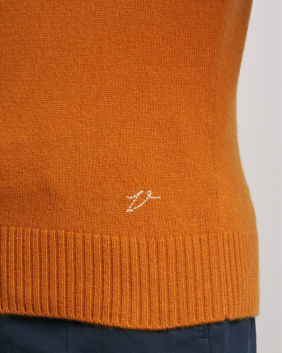 Heren | Truien | Valstar | Cariaggi Cashmere Rollneck Orange