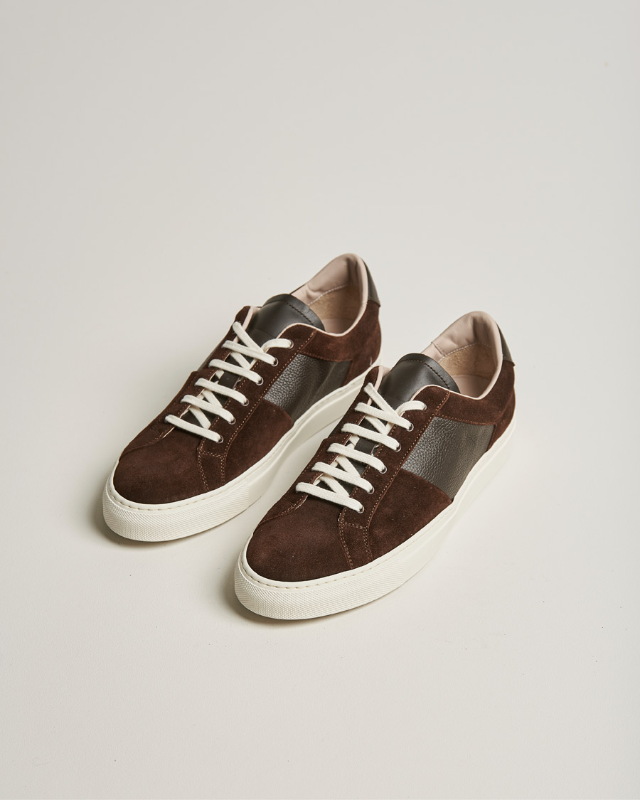 Heren | Common Projects Winter Achilles Suede Nappa Sneaker Brown | Common Projects | Winter Achilles Suede Nappa Sneaker Brown