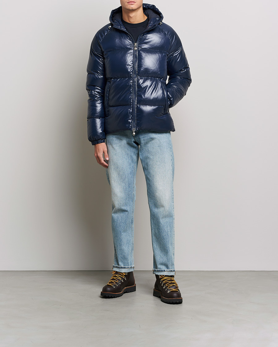 Heren | Jassen | Pyrenex | Sten Hooded Puffer Jacket Amiral