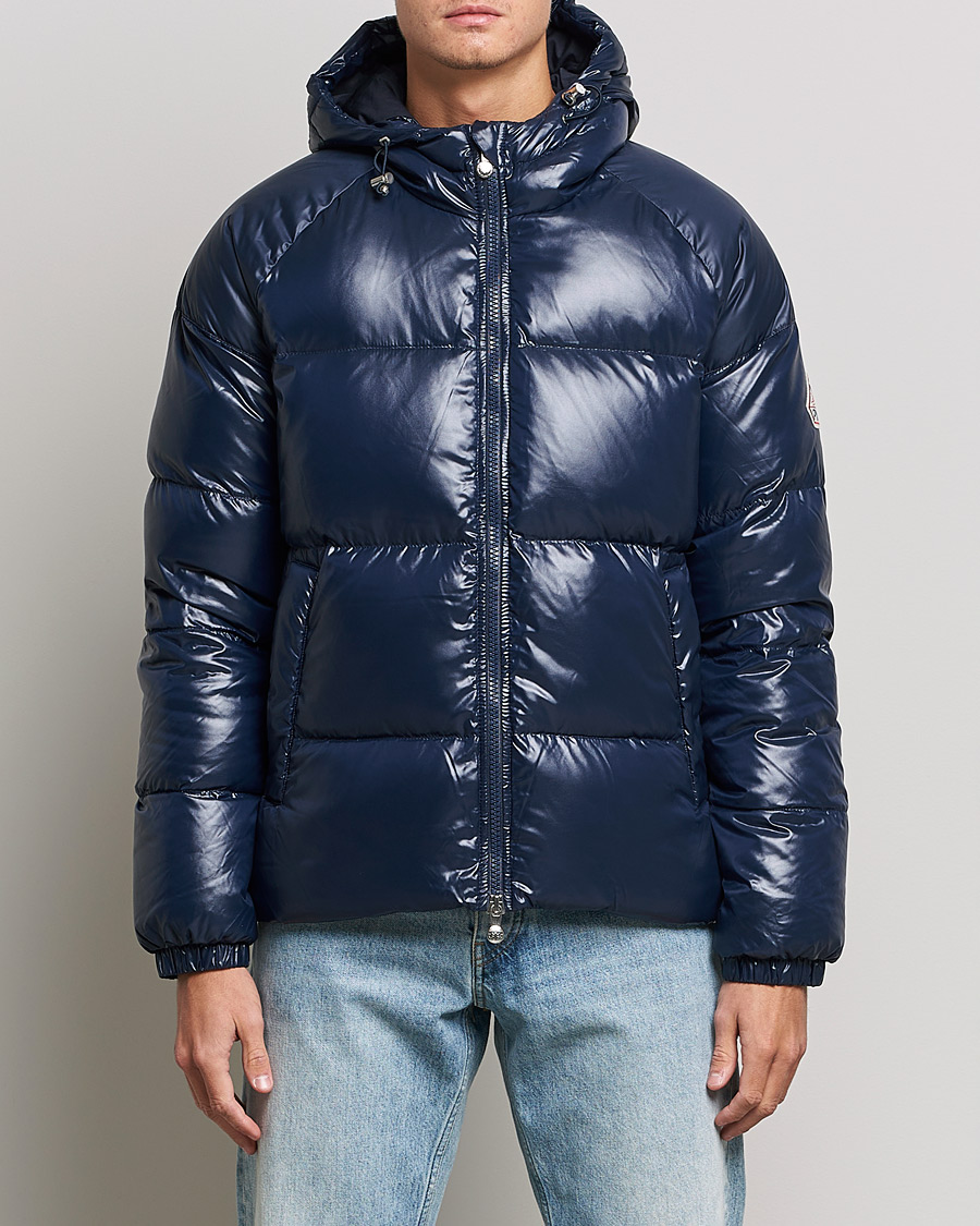 Heren | Jassen | Pyrenex | Sten Hooded Puffer Jacket Amiral