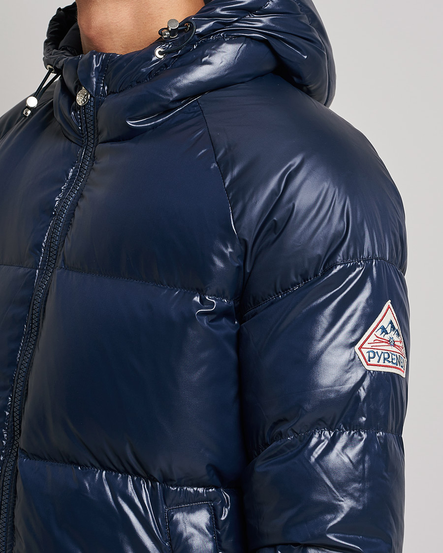 Heren | Jassen | Pyrenex | Sten Hooded Puffer Jacket Amiral