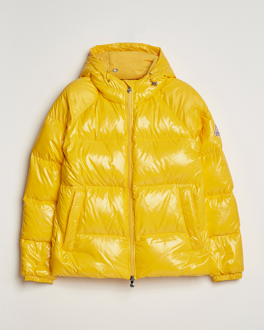 Heren | Jassen | Pyrenex | Sten Hooded Puffer Jacket Spectra Yellow