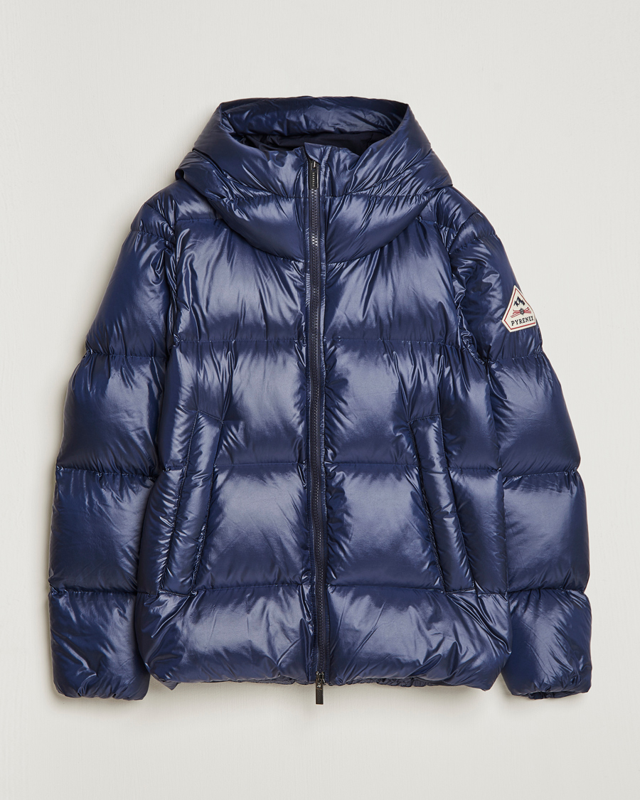 Heren | Jassen | Pyrenex | Barry Hooded Down Jacket Amiral