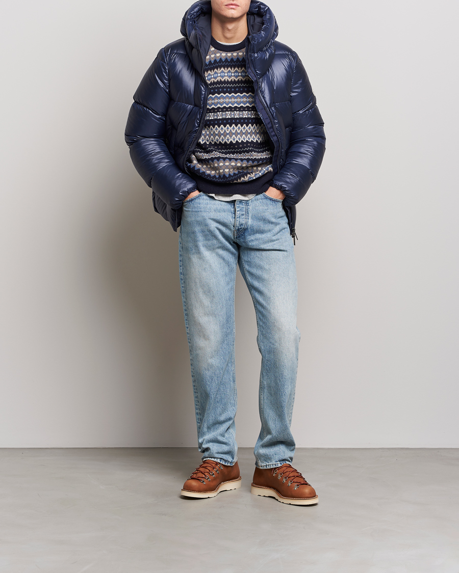 Heren | Jassen | Pyrenex | Barry Hooded Down Jacket Amiral