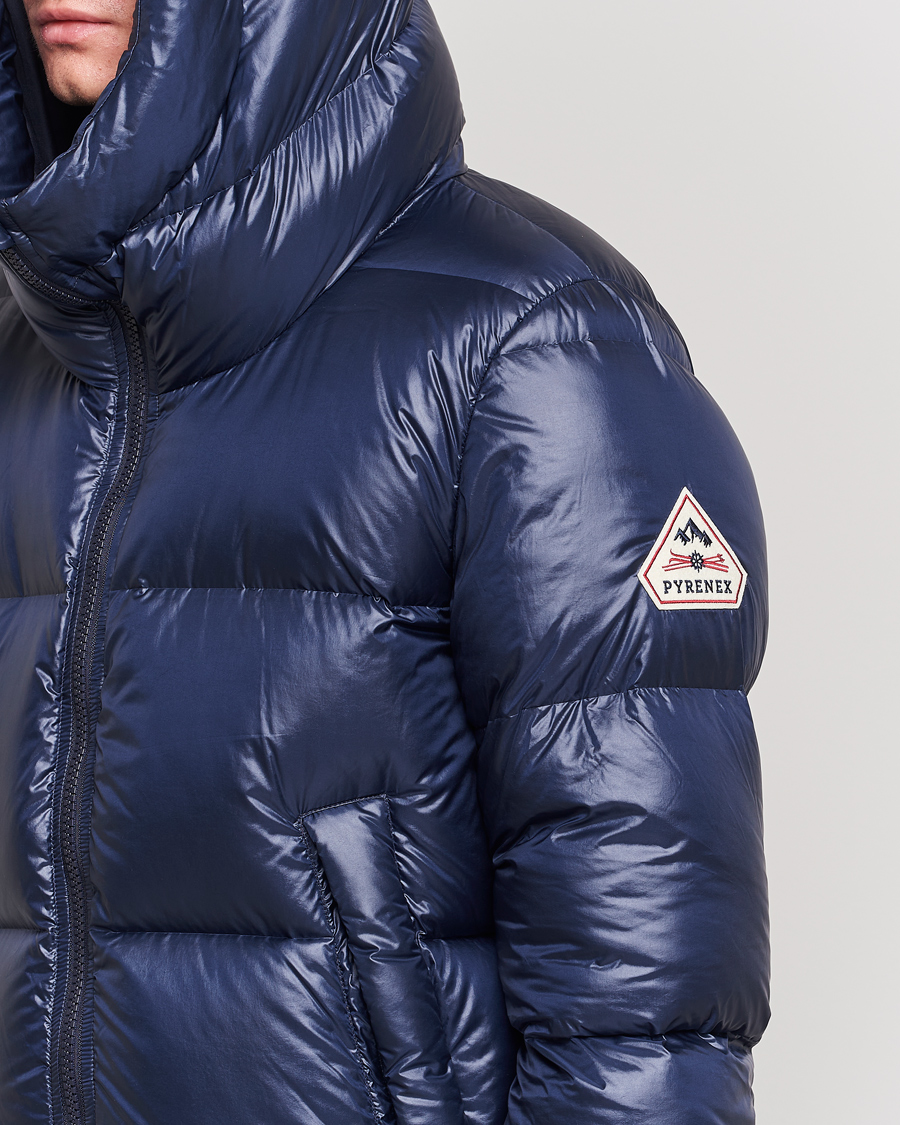 Heren | Jassen | Pyrenex | Barry Hooded Down Jacket Amiral