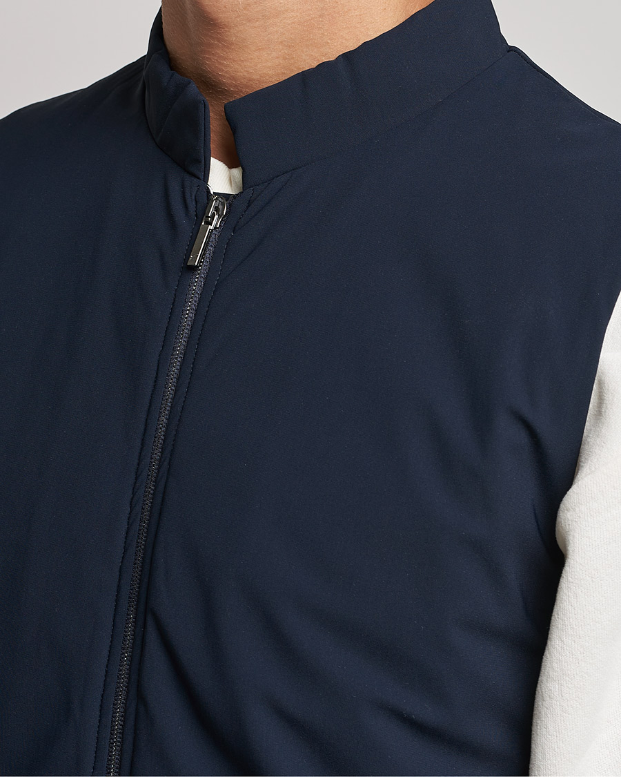 Heren | Jassen | Stenströms | Active Jersey Sport Vest Navy