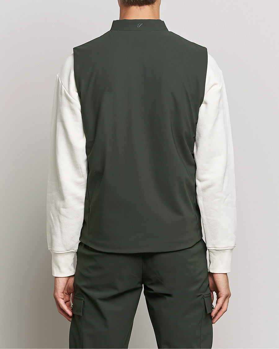 Heren | Gilets | Stenströms | Active Jersey Sport Vest Green