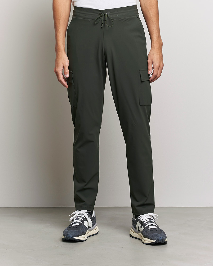 Heren | Broeken | Stenströms | Active Jersey Sport Trousers Green