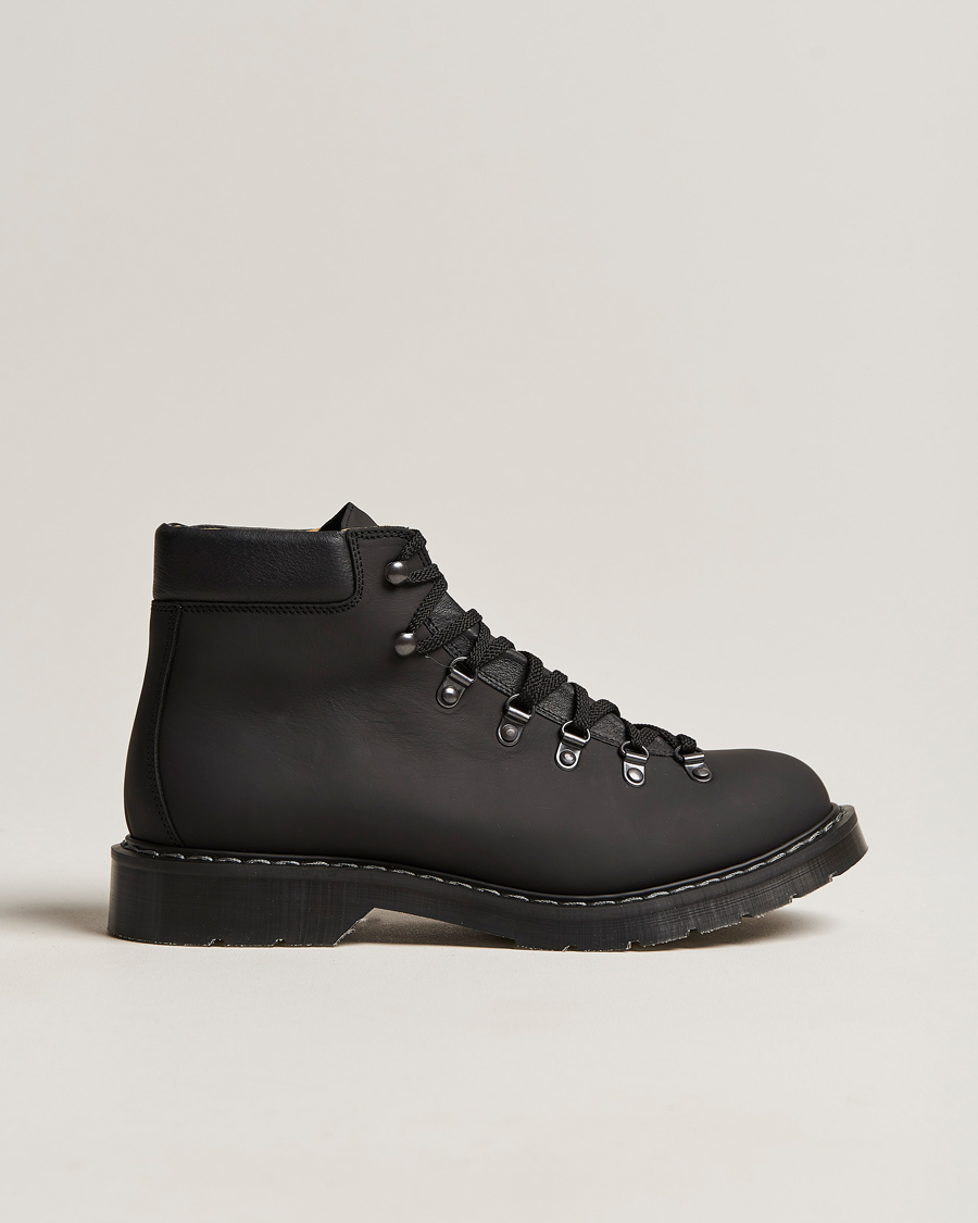 Heren | Laarzen | Solovair | Urban Hiker Boot Black Waxy