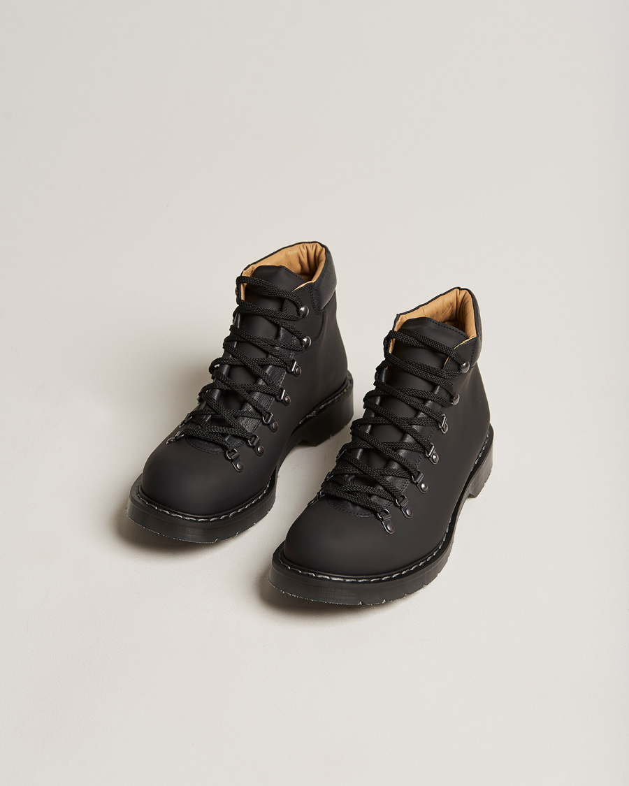 Heren | Laarzen | Solovair | Urban Hiker Boot Black Waxy