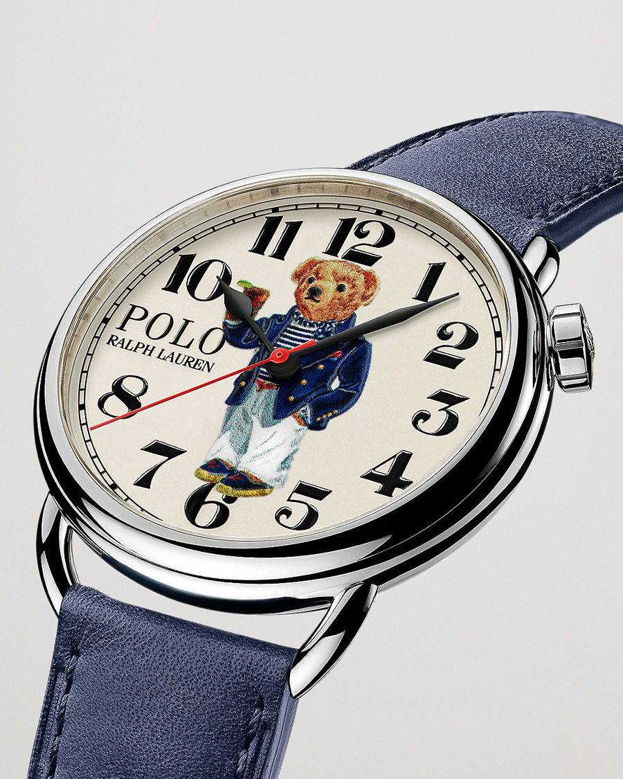 Heren | Connaisseur | Polo Ralph Lauren | 42mm Automatic Riviera Bear White Dial 