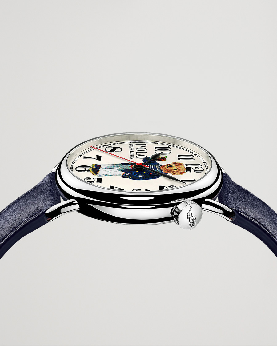 Heren | Polo Ralph Lauren 42mm Automatic Riviera Bear White Dial | Polo Ralph Lauren | 42mm Automatic Riviera Bear White Dial