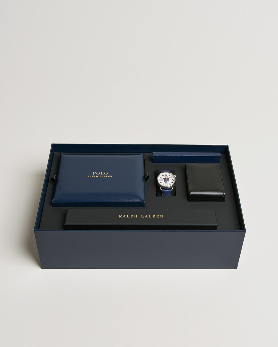 Heren | Polo Ralph Lauren 42mm Automatic Riviera Bear White Dial | Polo Ralph Lauren | 42mm Automatic Riviera Bear White Dial