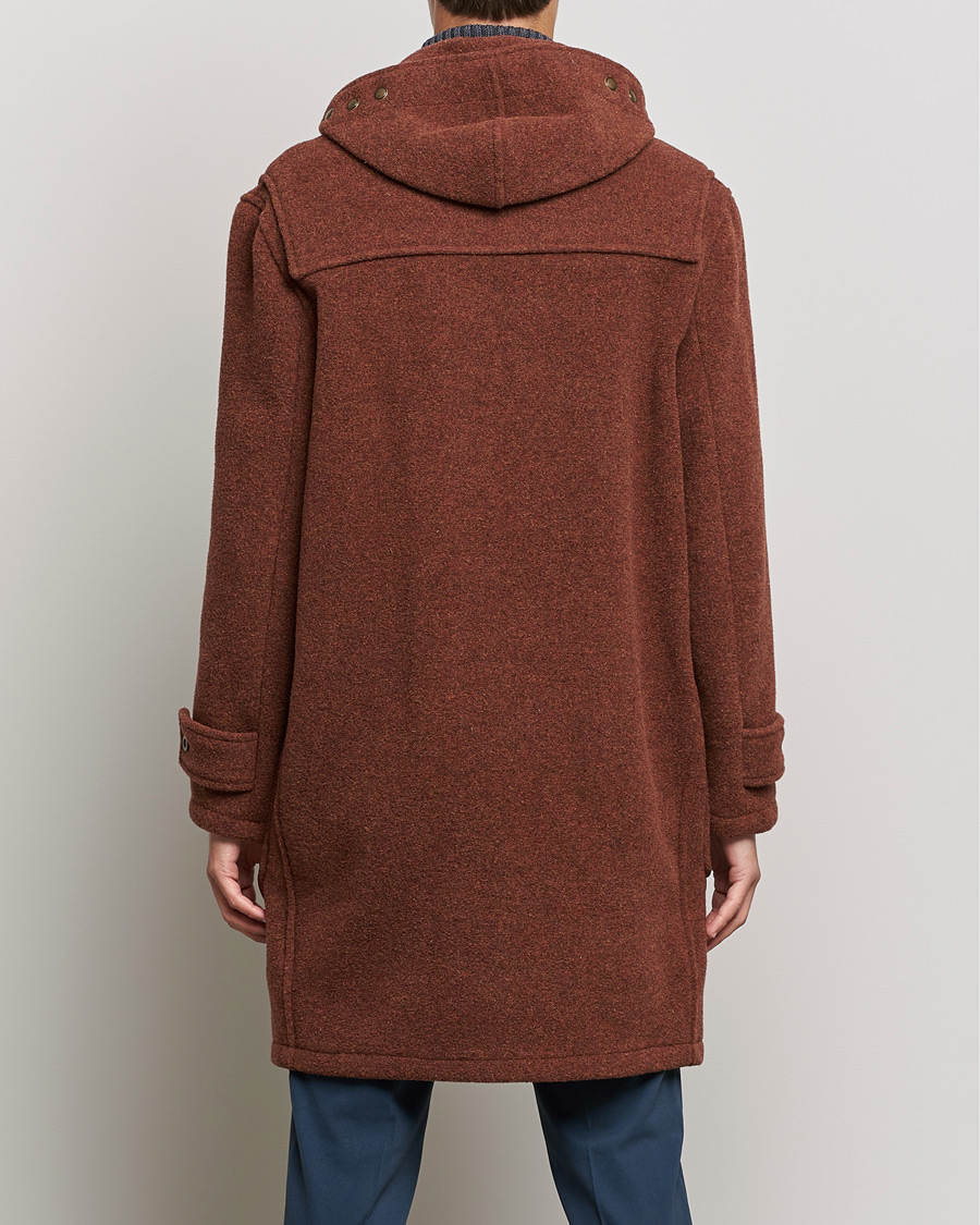 Heren | Jassen | Gloverall | 575 Monty Original Duffle Coat Rust