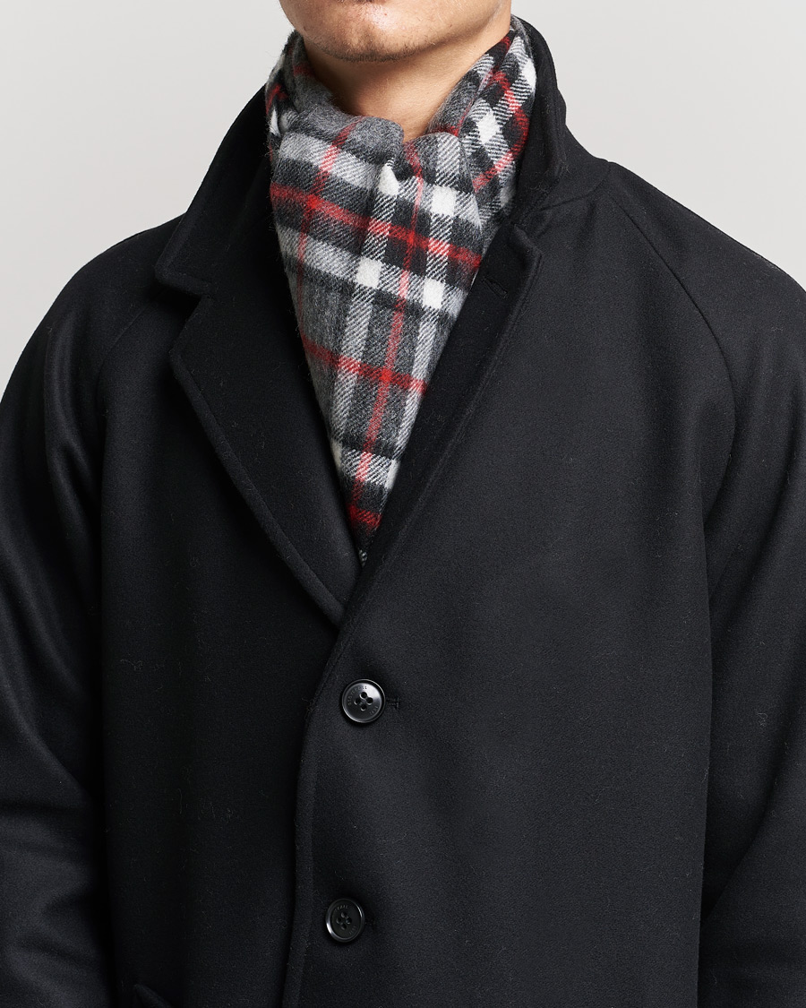 Heren | Gloverall Lambswool Scarf Thomson Grey | Gloverall | Lambswool Scarf Thomson Grey