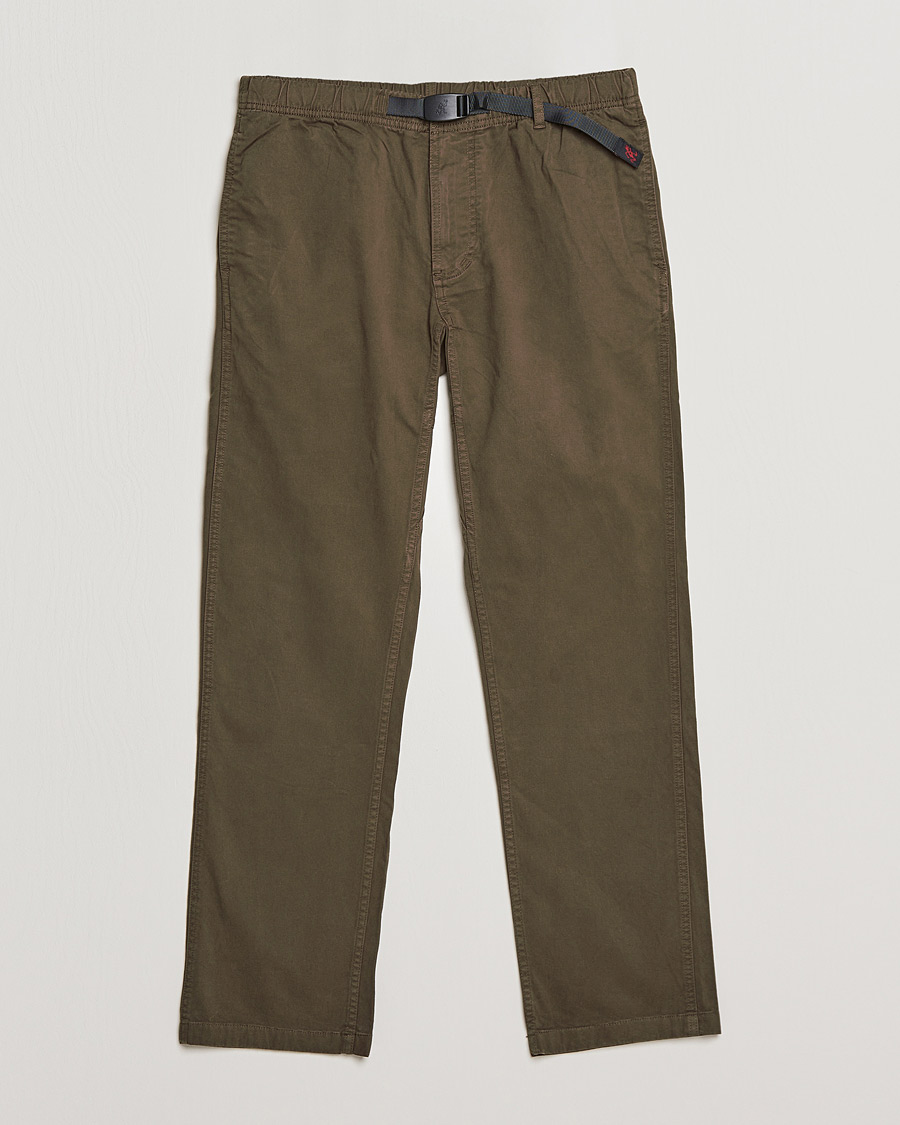 Heren | Broeken | Gramicci | Stretch Twill NN Cropped Pants Deep Brown