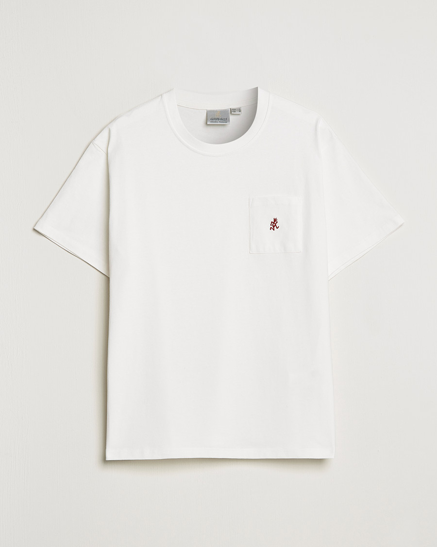 Heren | T-shirts | Gramicci | One Point Cotton Tee White