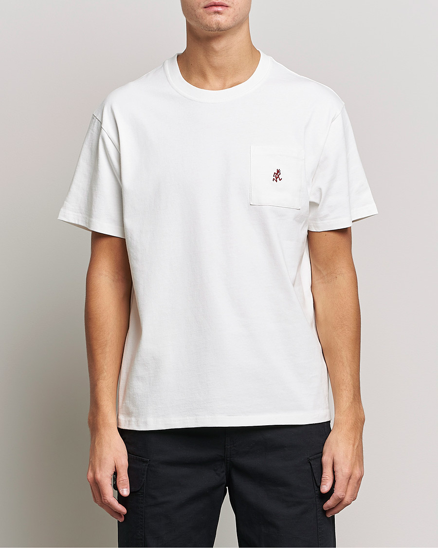 Heren | T-shirts | Gramicci | One Point Cotton Tee White