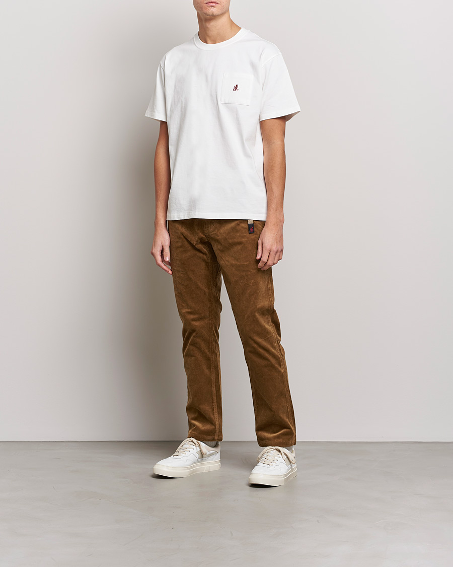 Heren | Broeken | Gramicci | Corduroy NN Cropped Pants Mocha Beige