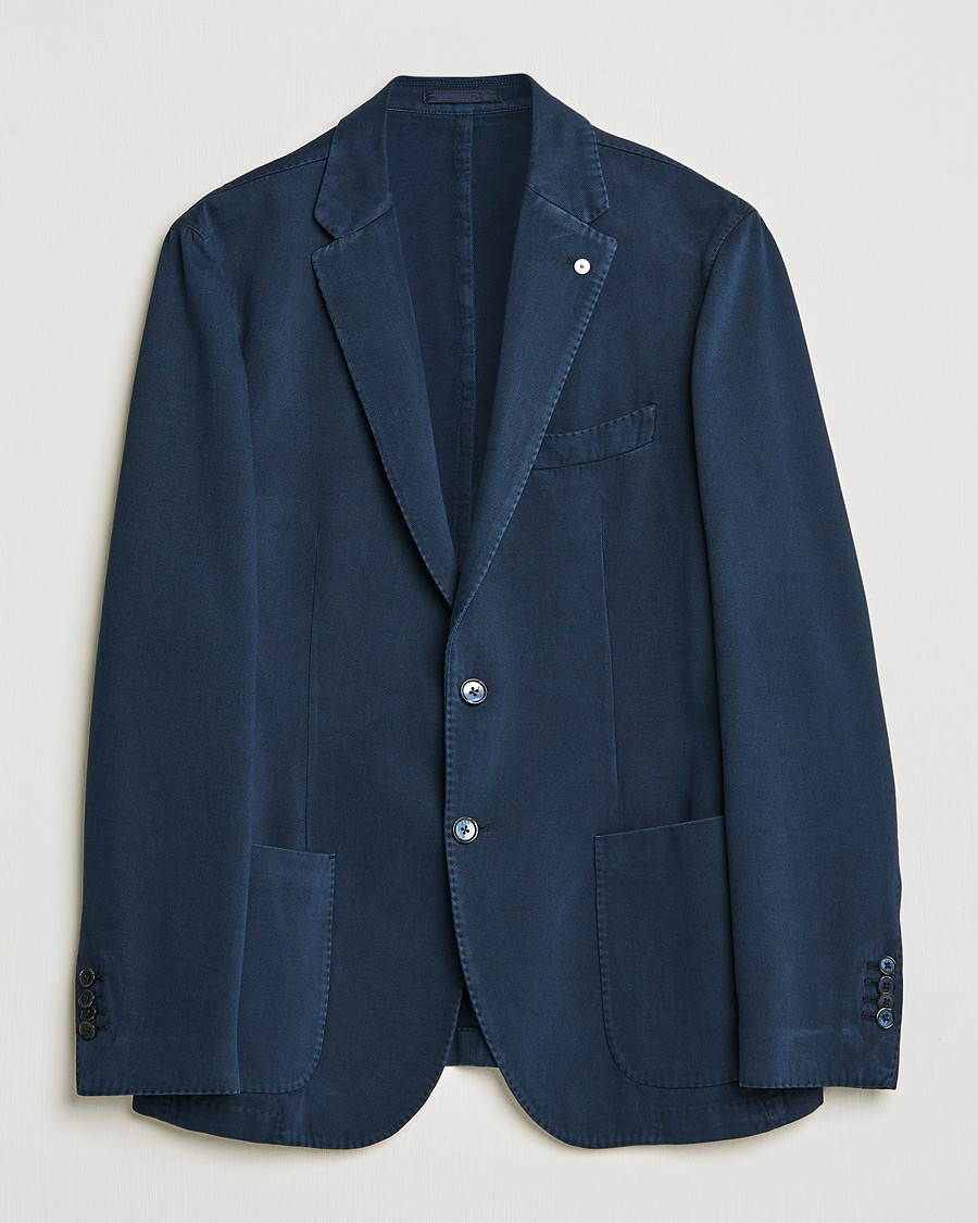 Heren | Blazers | L.B.M. 1911 | Jack Cotton/Cashmere Blazer Navy