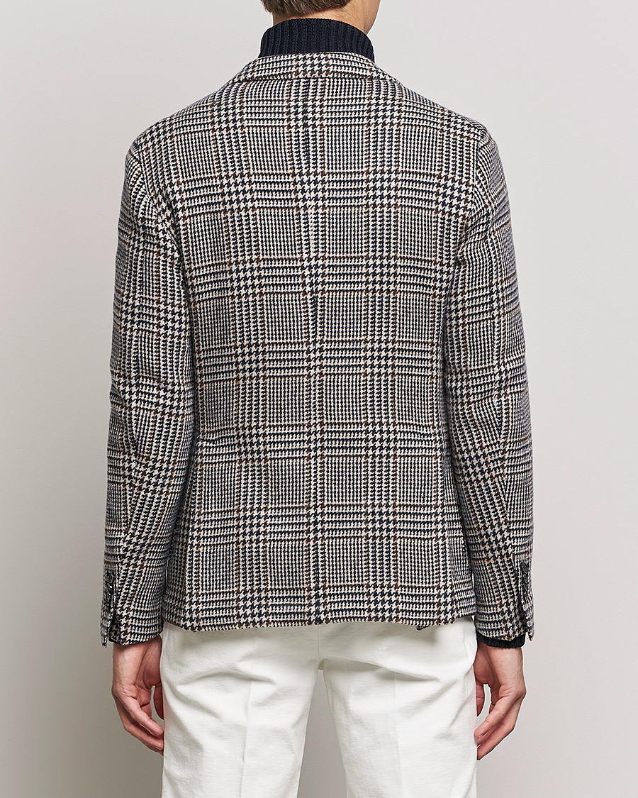Heren | Blazers | L.B.M. 1911 | Jack Overcheck Wool Blazer Navy