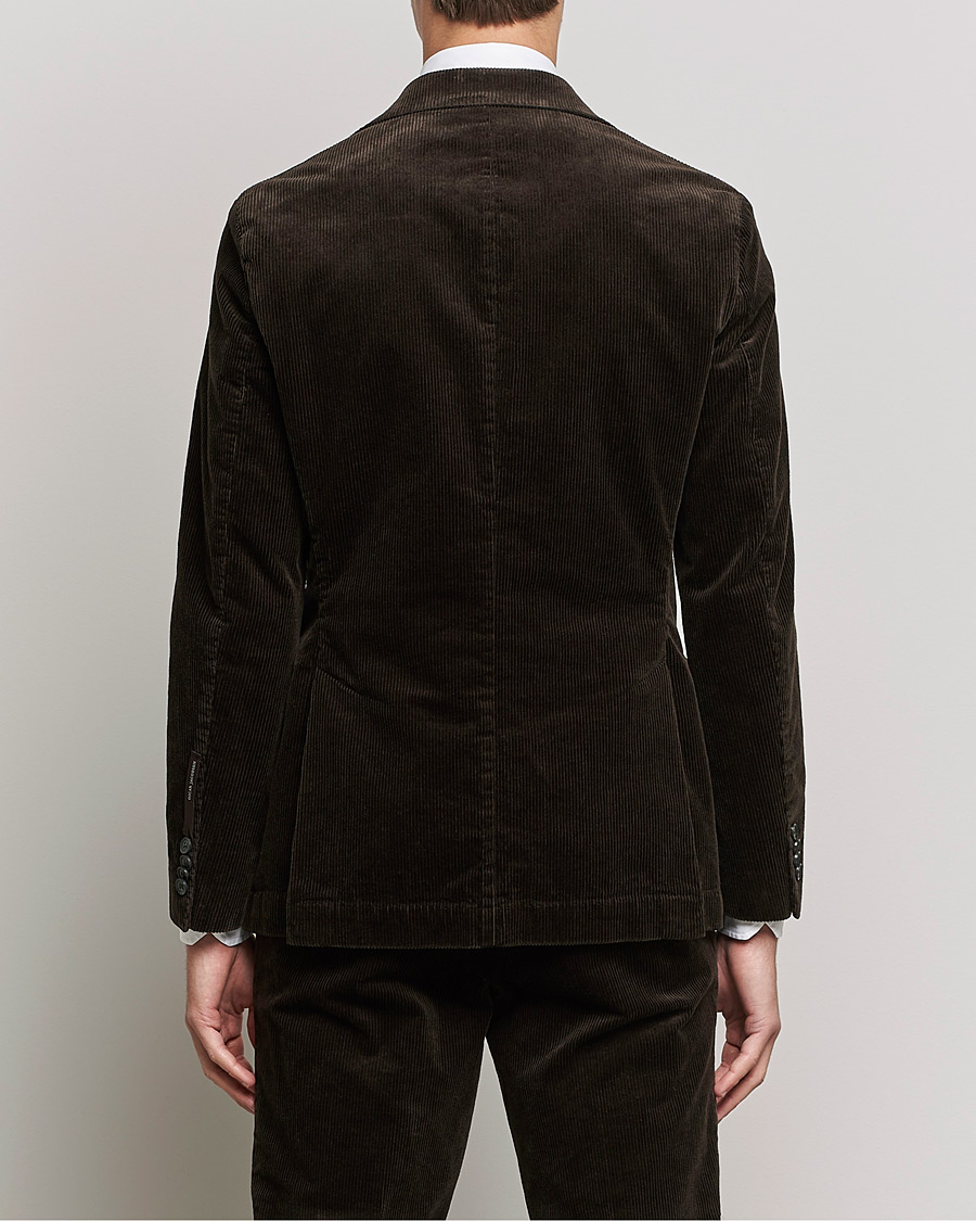 Heren | Blazers | Oscar Jacobson | Ferry Soft Cord Blazer Brown