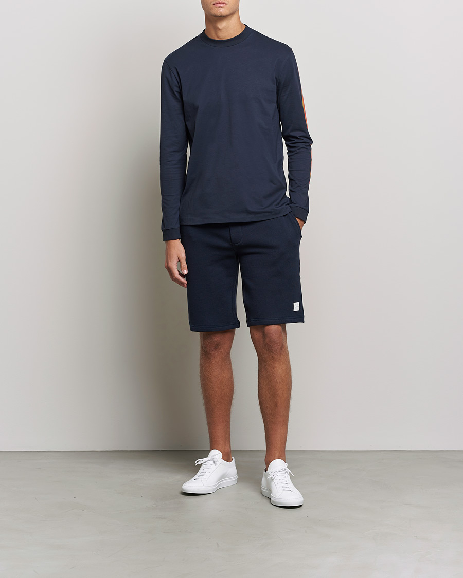 Heren | T-shirts | Paul Smith | Artist Long Sleeve T-shirt Navy