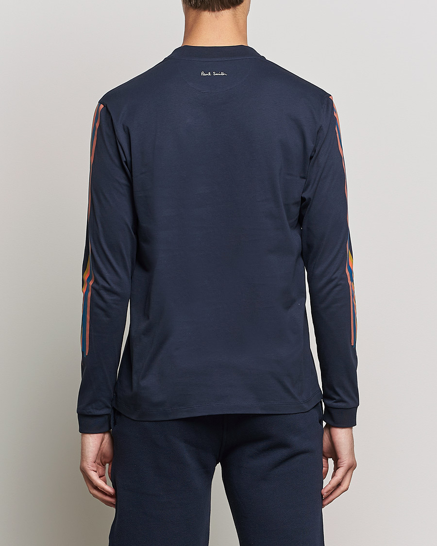 Heren | T-shirts | Paul Smith | Artist Long Sleeve T-shirt Navy