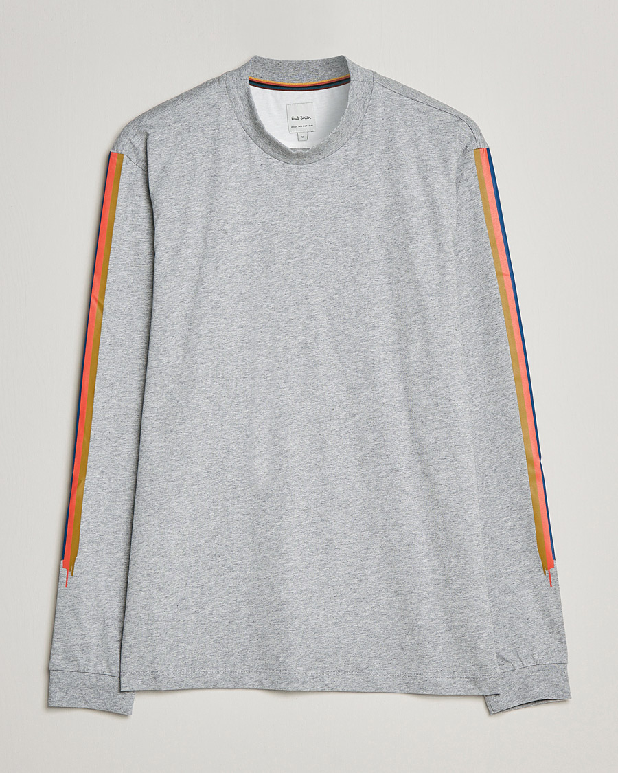 Heren | T-shirts | Paul Smith | Artist Long Sleeve T-shirt Grey