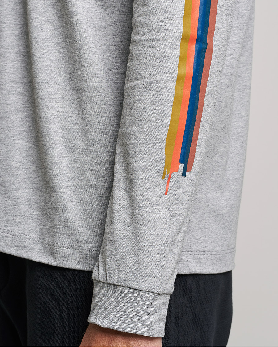 Heren | T-shirts | Paul Smith | Artist Long Sleeve T-shirt Grey