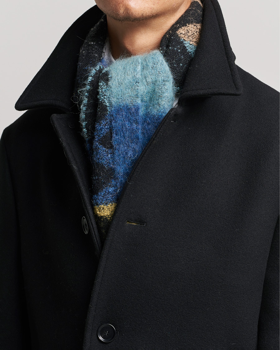 Heren | Paul Smith Wool Alpaca Scarf Black | Paul Smith | Wool Alpaca Scarf Black