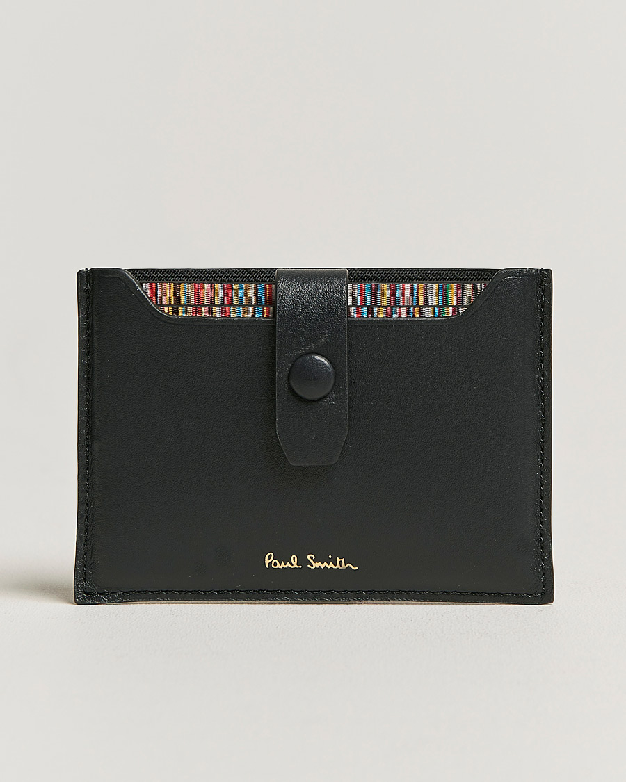 Heren | Paul Smith Leather Cardholder Black | Paul Smith | Leather Cardholder Black