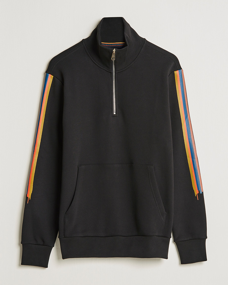 Heren | Truien | Paul Smith | Half Zip Sweatshirt Black