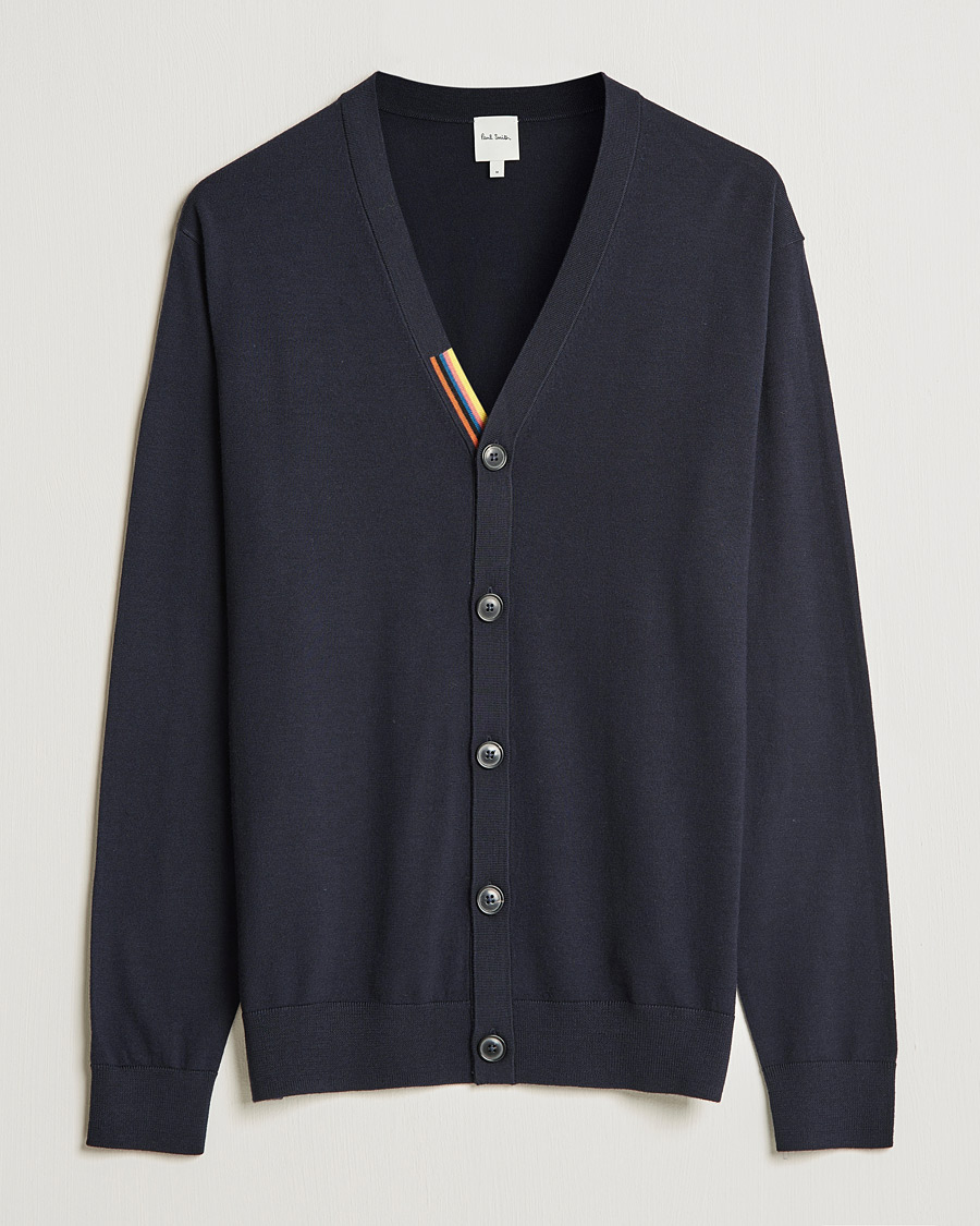 Heren | Truien | Paul Smith | Knitted Cardigan Navy